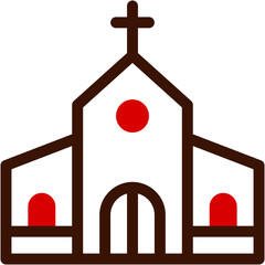 church, building, wedding, christian, christian marriage Icon