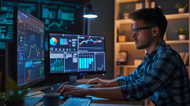 A data scientist developing a clustering algorithm.