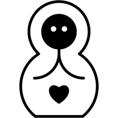 Obraz premium Baby, child, newborn, children, love Icon