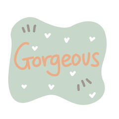 Quote illustration items messeage line colorful painting 