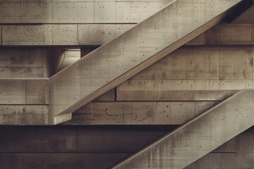 Fototapeta premium professional architectural background in the style of soviet monumentalism