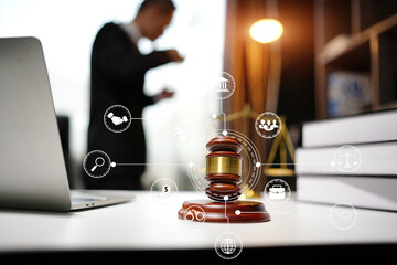 Lawyers, judges, legal matters, agree to discuss and consult with clients.