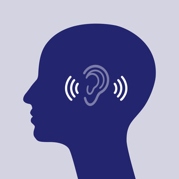 recommend clip art: Sense of hearing, auditory perception.