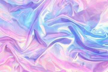 Fototapeta premium Abstract pastel holographic texture background