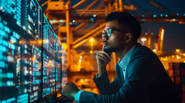 An operations analyst optimizing supply chain data.