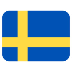 Vector Icon for Sweden, country, national, flag, world flag