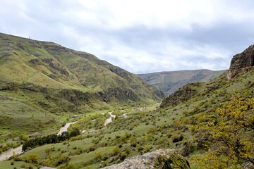 A scenic view of Mtkvari Canyon, Vardzia, Georgia © Walter_D