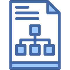 Vector Icon Business, planning, strategy, management, distribution