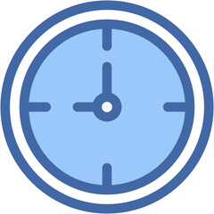 Vector Icon clock, essential, object, time tracking, timer