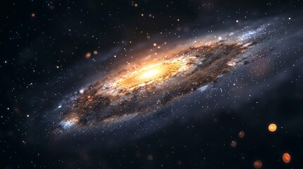 Beautiful Milky Way galaxy.