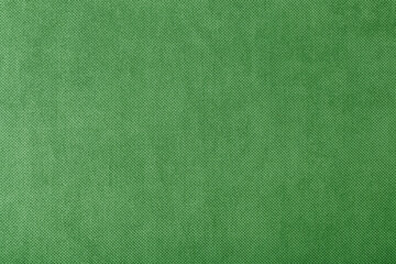 Fototapeta premium macro texture fabric of large binding for sewing green background color