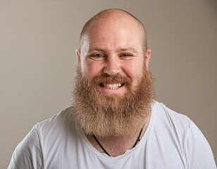 Obraz premium Studio Portrait of Young Handsome Man