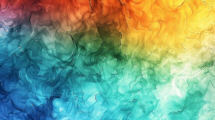 Obraz premium Watercolor stain texture background with vibrant colors