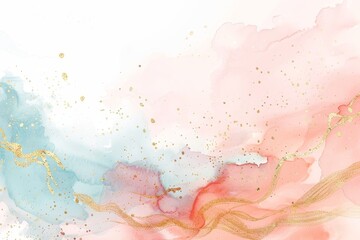 Obraz premium Colours of pastels with a watercolor texture Stock technology