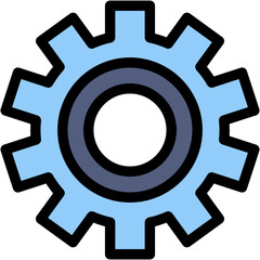 Vector Icon setting, Control, gear, options