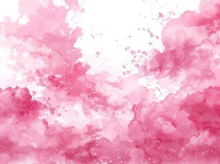 A colorful abstract painting in watercolor for a background or backdrop.