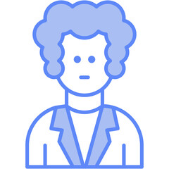 Vector Icon aged, Woman, people, user, elderly
