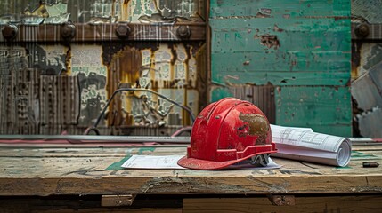 The Colors on the Construction Site, Helmet