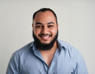 Obraz premium Studio Portrait of Young Handsome Man