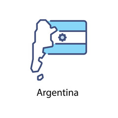 Argentina vector icon