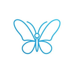 Butterfly vector icon