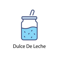 Dulce De Leche vector icon