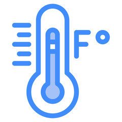 Vector Icon Hot, temperature, termomether, weather, precipitation