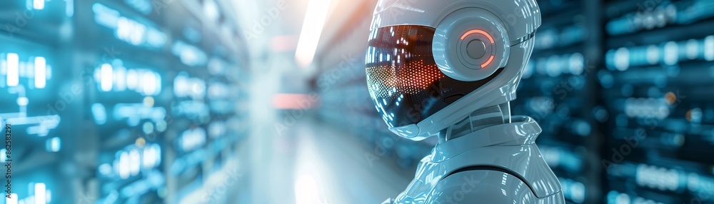 Poster the fusion of generative ai with ai intelligence captured in an editorial photography style, highlig