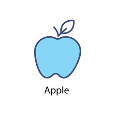 Apple vector icon