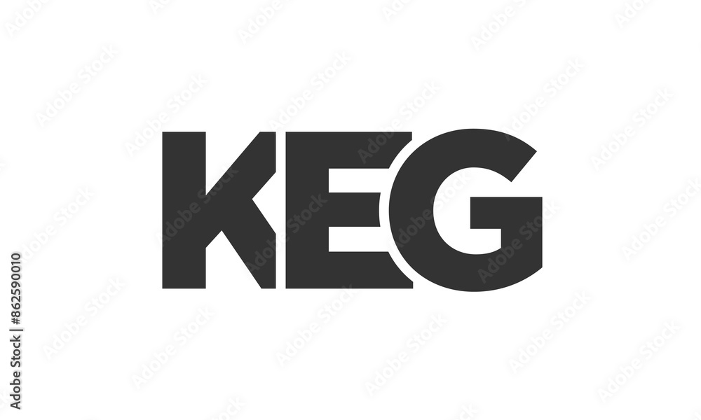 Poster keg logo design template with strong and modern bold text. initial based vector logotype featuring s