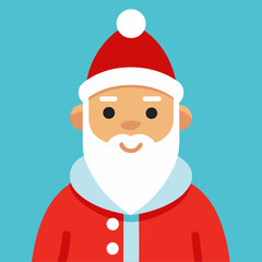 cartoon illustration of santa claus