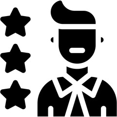 Vector Icon Executive, male, business, man, rating