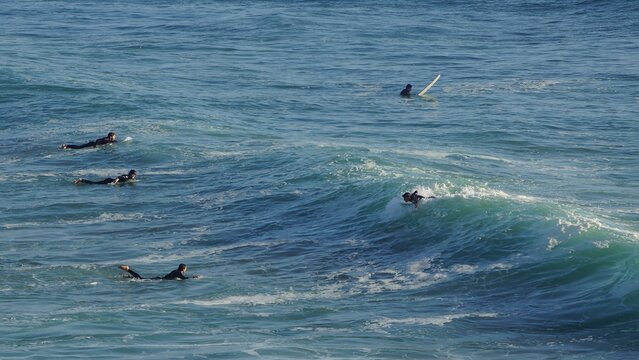 Surfing at Banana Beach Aourir Agadir
