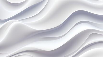 Obraz premium Abstract white and light gray wave modern soft luxury texture with smooth and clean curve background illustration. Textured wave pattern for backgrounds.