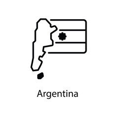 Argentina vector icon
