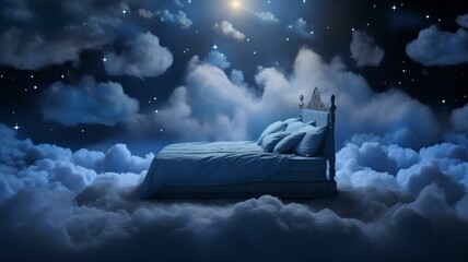 Wolkenbett und Sternenpracht: Die Kunst des erholsamen Schlafs