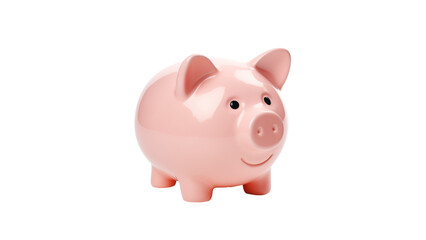 Fototapeta premium Realistic piggy bank cutout