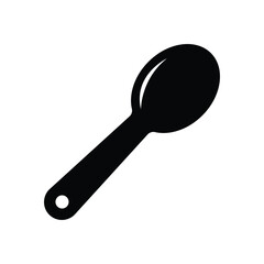 spoon icon vector design template simple and clean