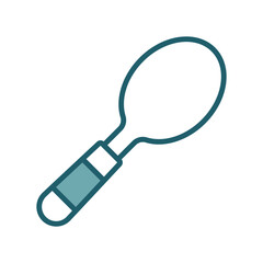 spoon icon vector design template simple and clean