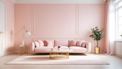 Photo interior modern design room 3d illustration