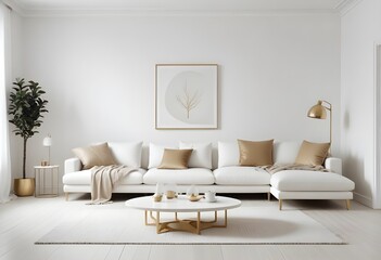 Photo interior modern design room 3d illustration