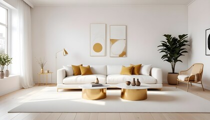 Photo interior modern design room 3d illustration