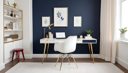 Photo interior modern design room 3d illustration