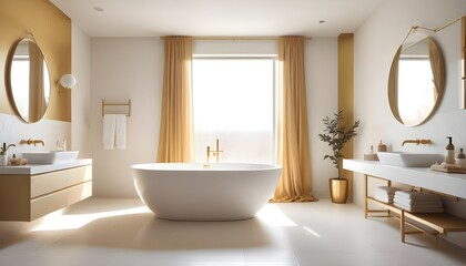 Photo interior modern design room 3d illustration