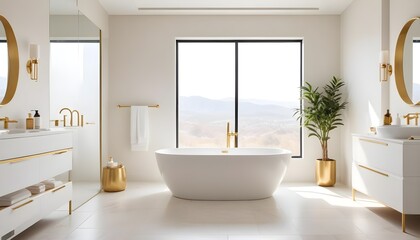 Photo interior modern design room 3d illustration