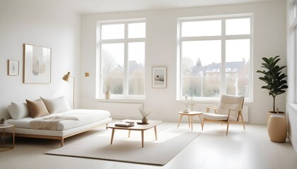 Photo interior modern design room 3d illustration