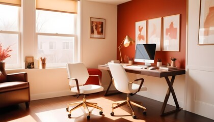 Photo interior modern design room 3d illustration