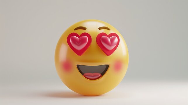 3D cartoon love expression pack