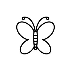 Butterfly Icon for Nature and Wildlife Apps