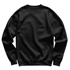 Blank black sweat shirt clip art